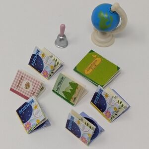 Calico Critters School Replacement Soft Cover Books Science Attendance